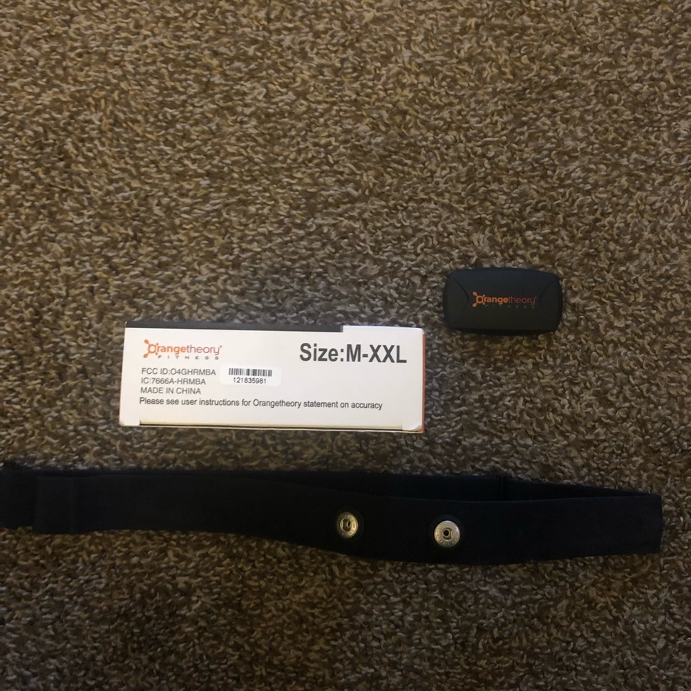 Orangetheory fitness heart rate monitor